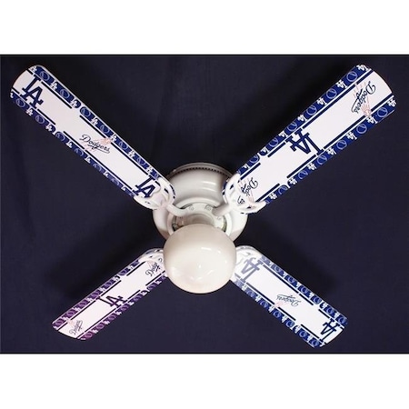 Ceiling Fan Designers Ceiling Fan Designers 42FAN-MLB-LAD 42 in. MLB Los Angeles Dodgers Baseball Ceiling Fan 42FAN-MLB-LAD